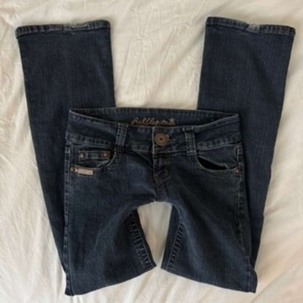 Y2K 2000s Bubblegum Low Rise Bootcut Jeans